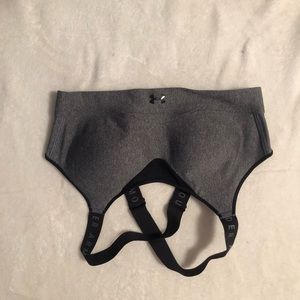 Grey Under Armour Sports Bra